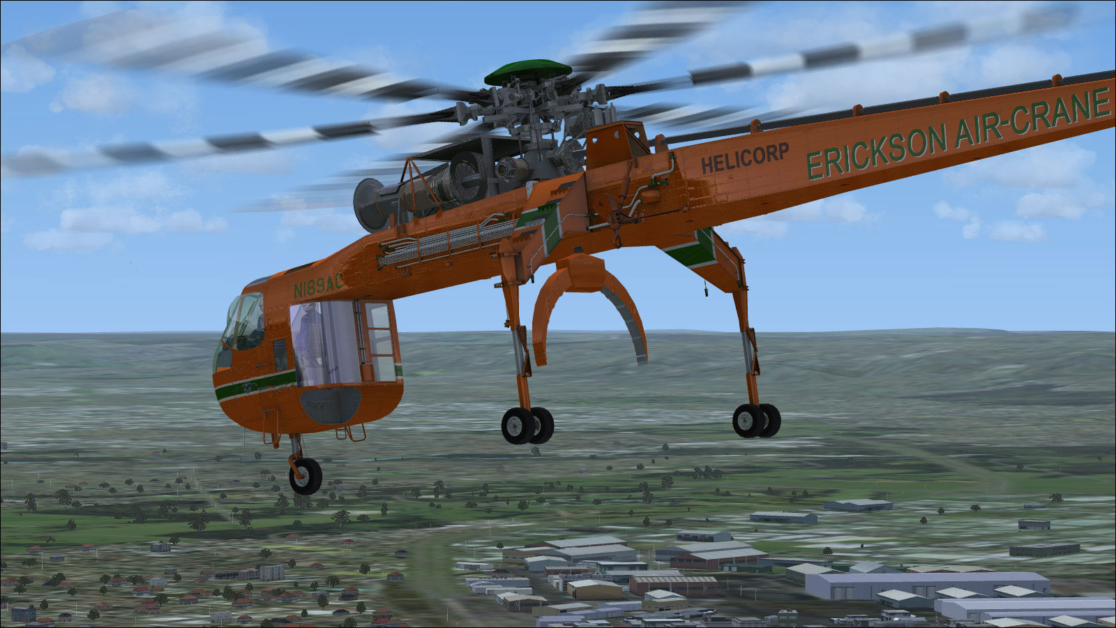 Sikorsky Ch A Tarhe Erickson S E Aircrane Skycrane For Fsx P D