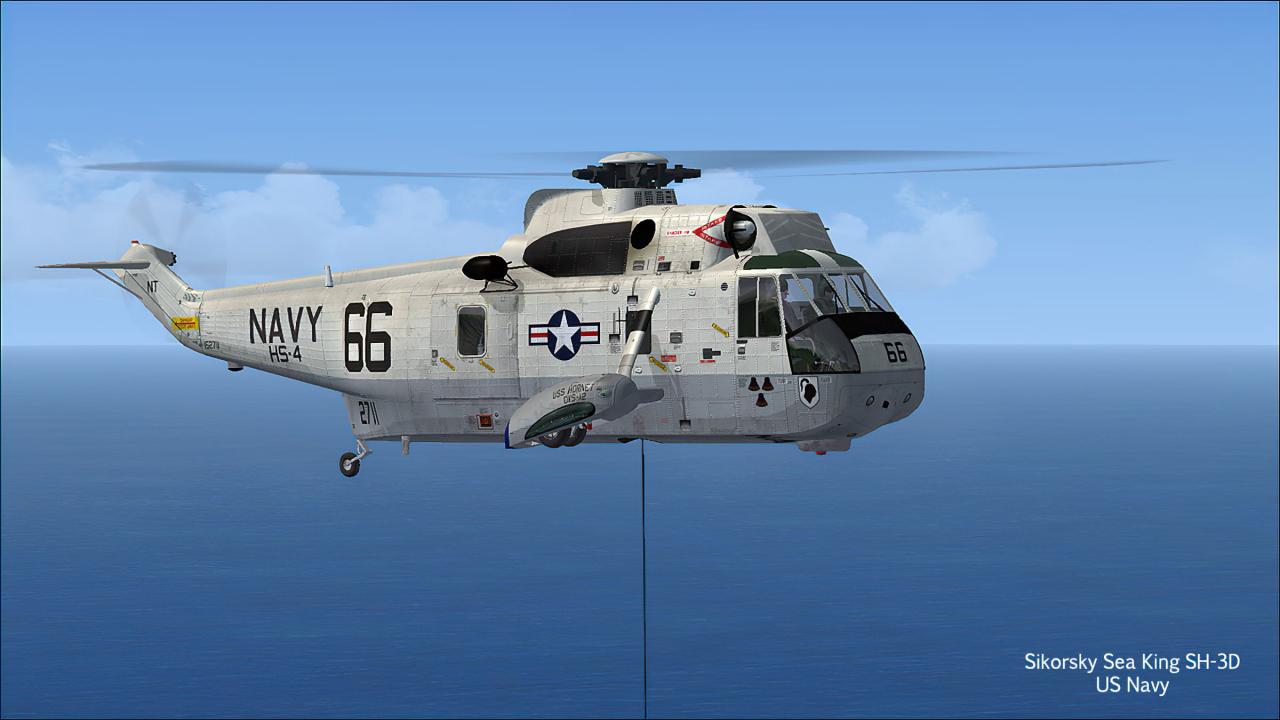 Westland/Sikorsky Sea King for FSX by Virtavia