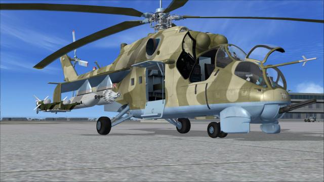 Mi-24 'Hind-D' for FSX by Virtavia