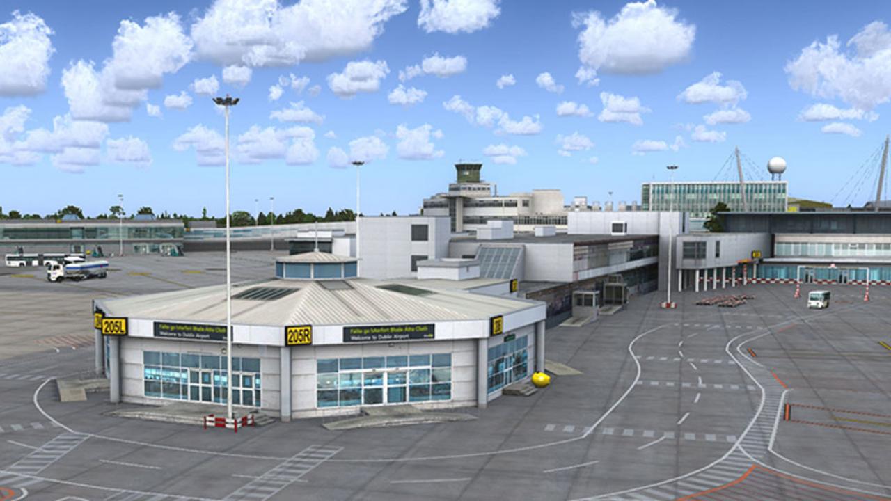 Mega Airport Dublin Scenery for FSX/P3D by Aerosoft