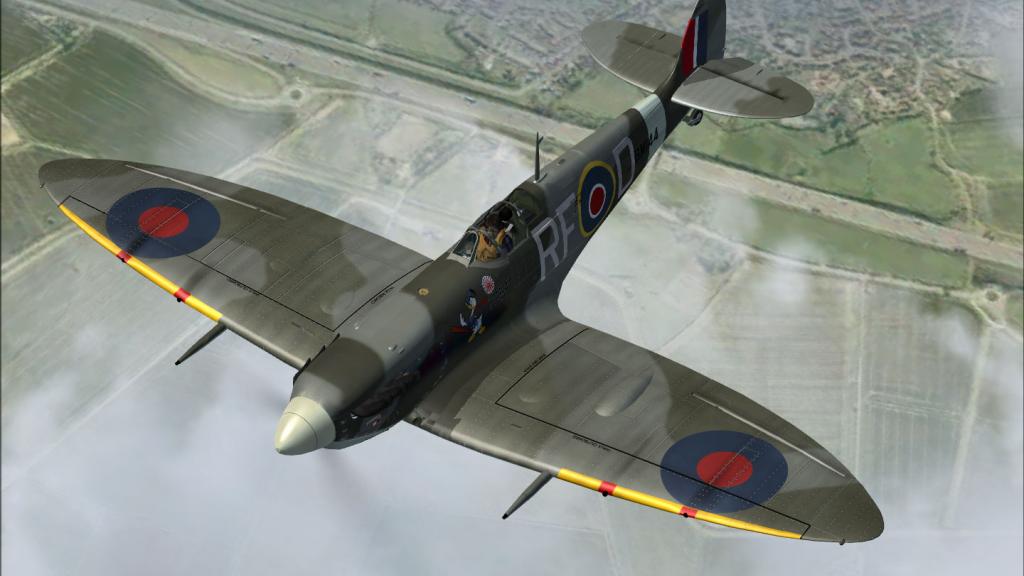 Spitfire Mk V Legends of Flight for FSX by Just Flight