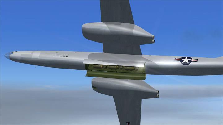 Convair XB-46 for P3Dv4 by Virtavia