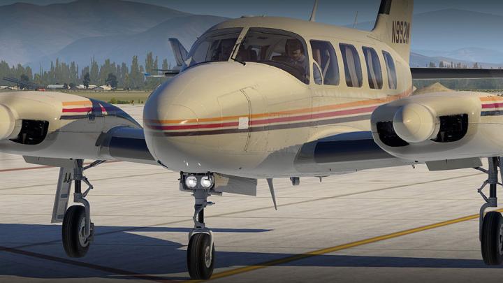 Piper PA-31 Navajo HD Series for X-Plane by Carenado