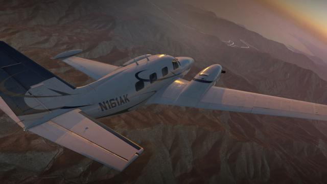 x plane crack pa31t cheyenne ii xp11