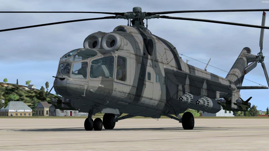 Mil Mi-24A Hind-B for FSX/P3D by Nemeth Designs