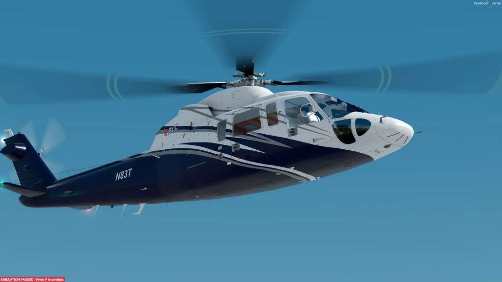 Sikorsky S-76A for FSX/P3D by Nemeth Designs