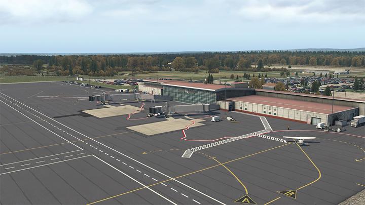 Airport Greater Moncton International (CYQM) Scenery for X-Plane by ...