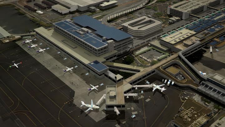 Honolulu International (PHNL) Expansion for Tower! 3D by feelthere