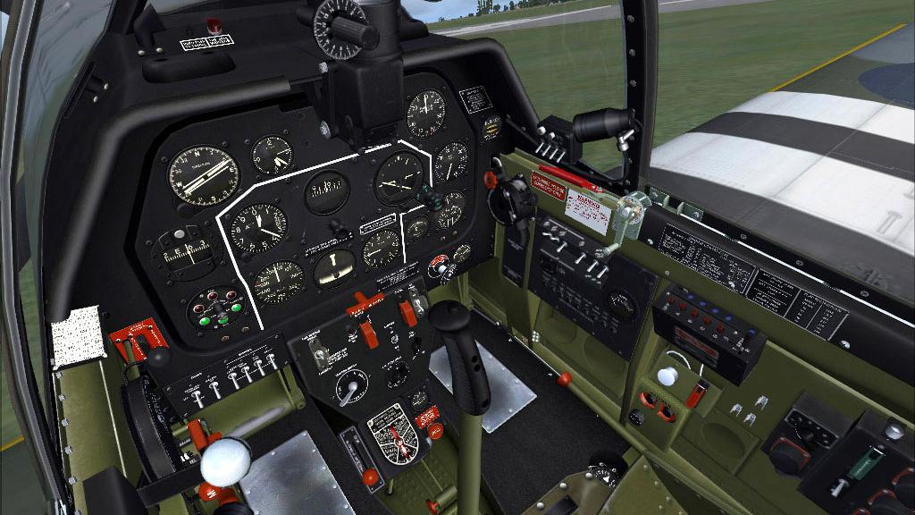 P-51 Mustang Fighter Leader for FSX by Warbirdsim