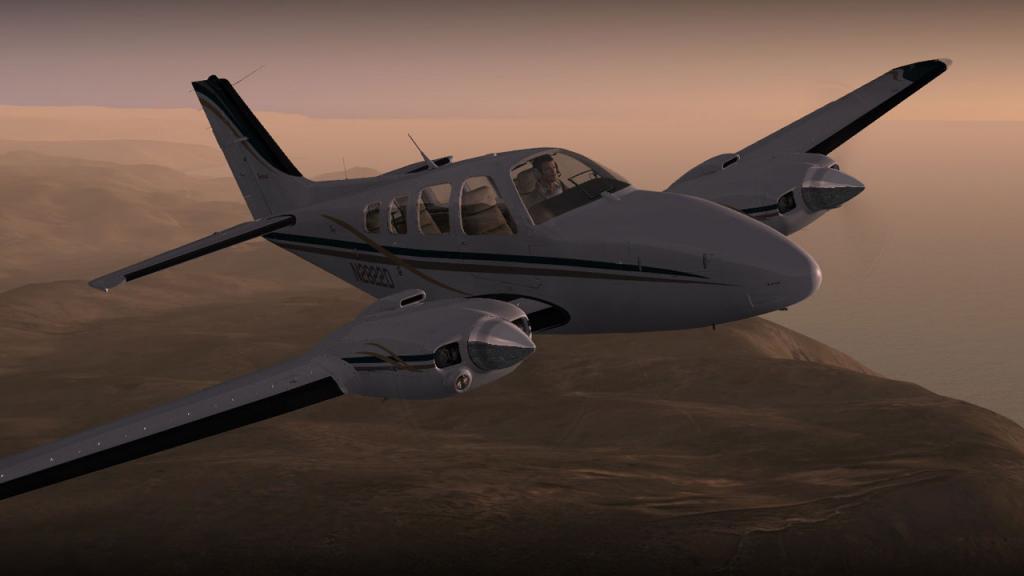 Beechcraft B58 Baron For FSX/P3D By Carenado