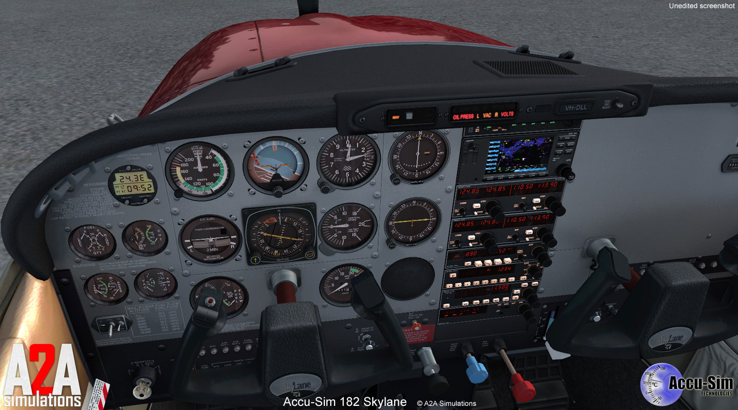 Cessna 182 Skylane Accu-Sim for FSX/P3D by A2A Simulations