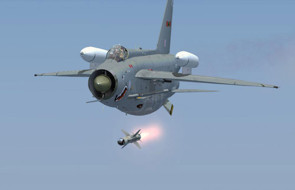 English Electric Lightning F6 for FSX/P3D by Aerosoft