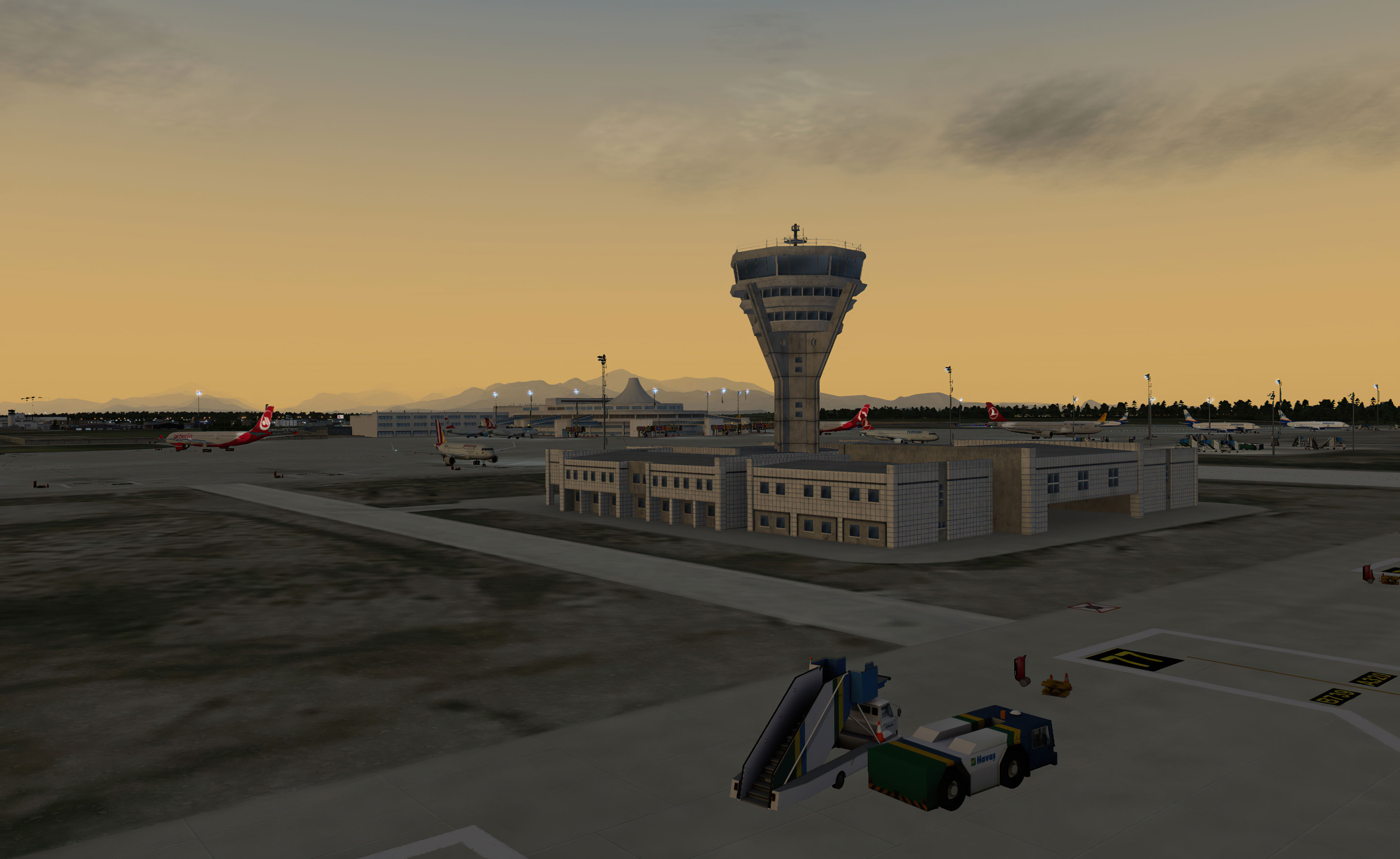 Airport Antalya Scenery for X-Plane by Aerosoft