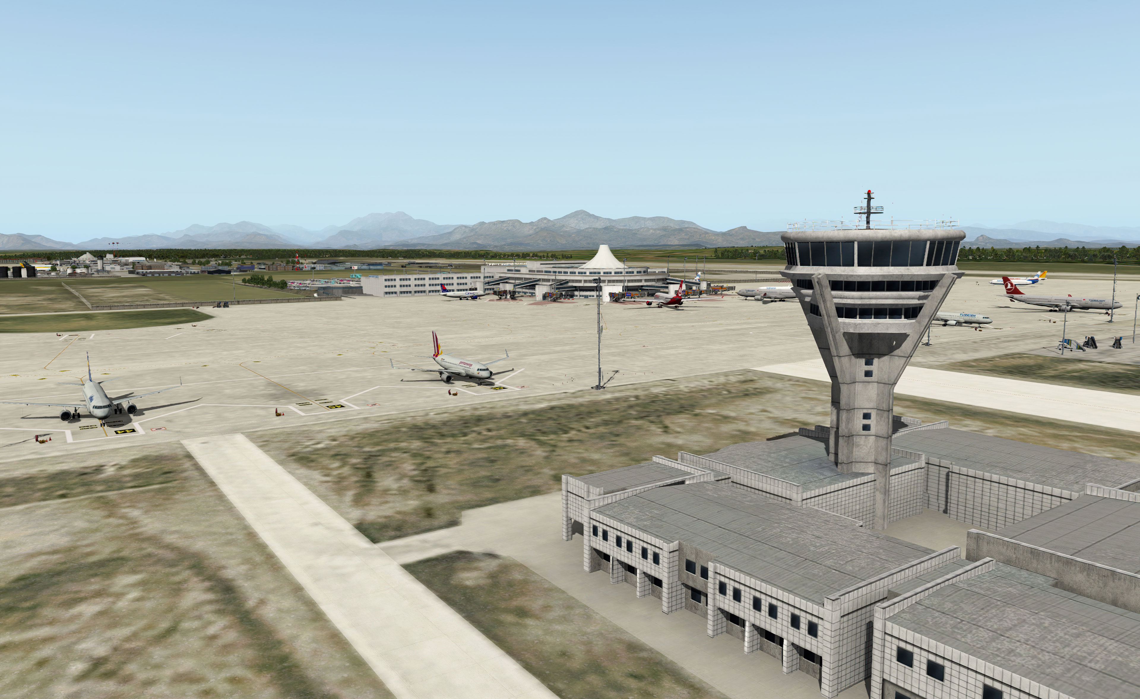 Airport Antalya Scenery for X-Plane by Aerosoft