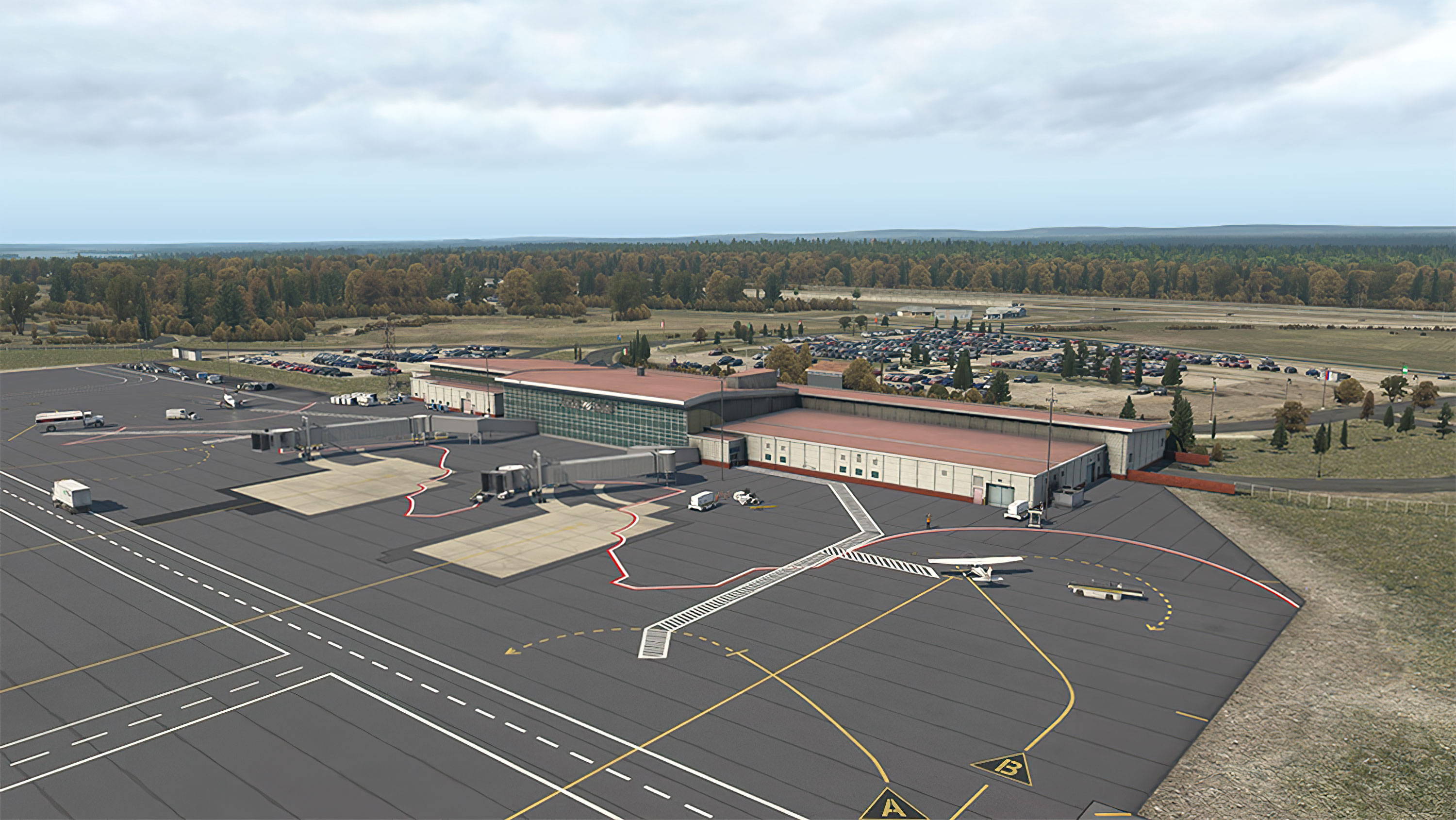 Airport Greater Moncton International (CYQM) Scenery for X-Plane by ...