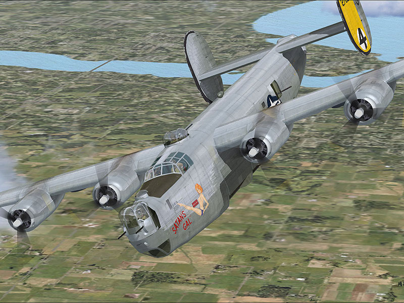 Consolidated B-24 Liberator for FSX/P3D by Virtavia