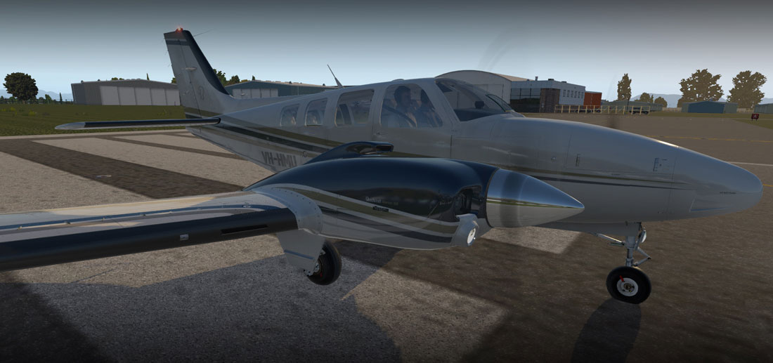 Beechcraft B58 Baron for X-Plane by Carenado