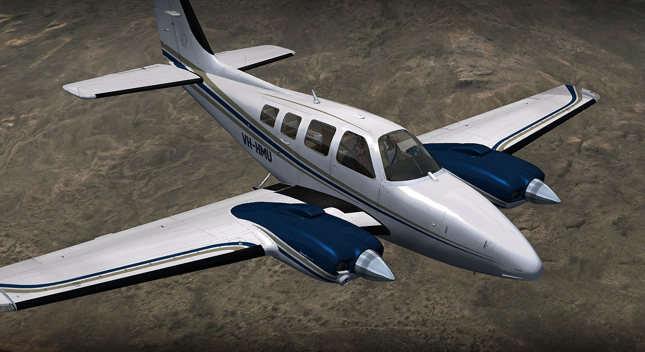 Beechcraft B58 Baron For FSX/P3D By Carenado