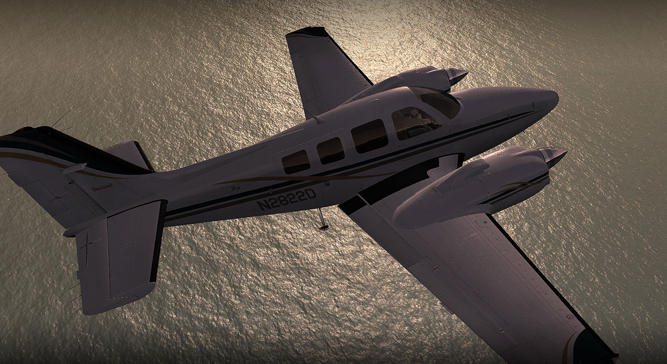 Beechcraft B58 Baron For FSX/P3D By Carenado