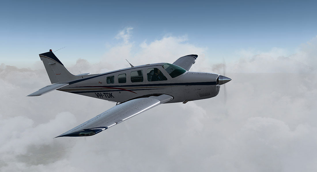 Beechcraft A36 Bonanza for FSX/P3D by Carenado