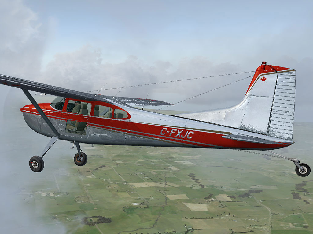 Cessna C185F Skywagon for FSX/P3D by Carenado