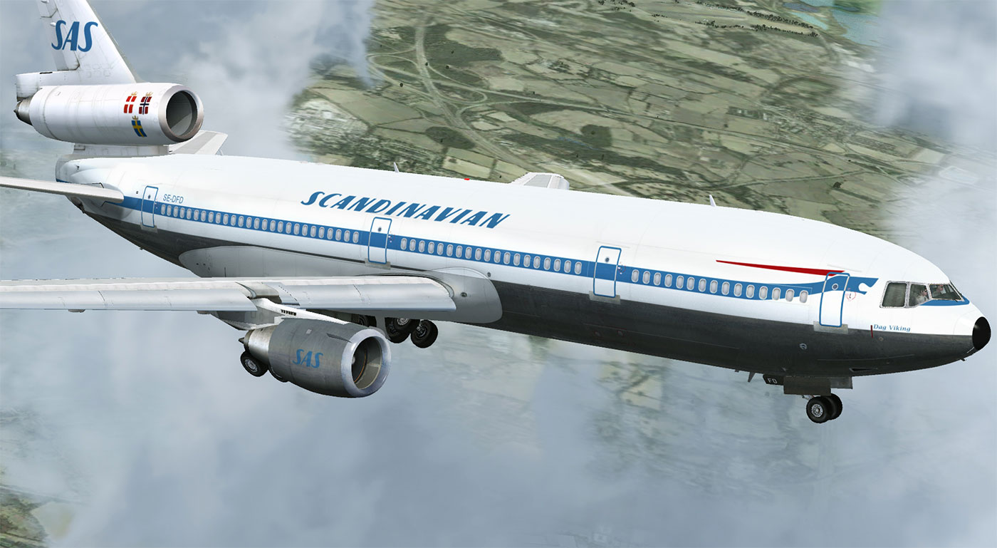 DC-10 Collection HD 10-40 Livery Pack for FSX/P3D by Just Flight