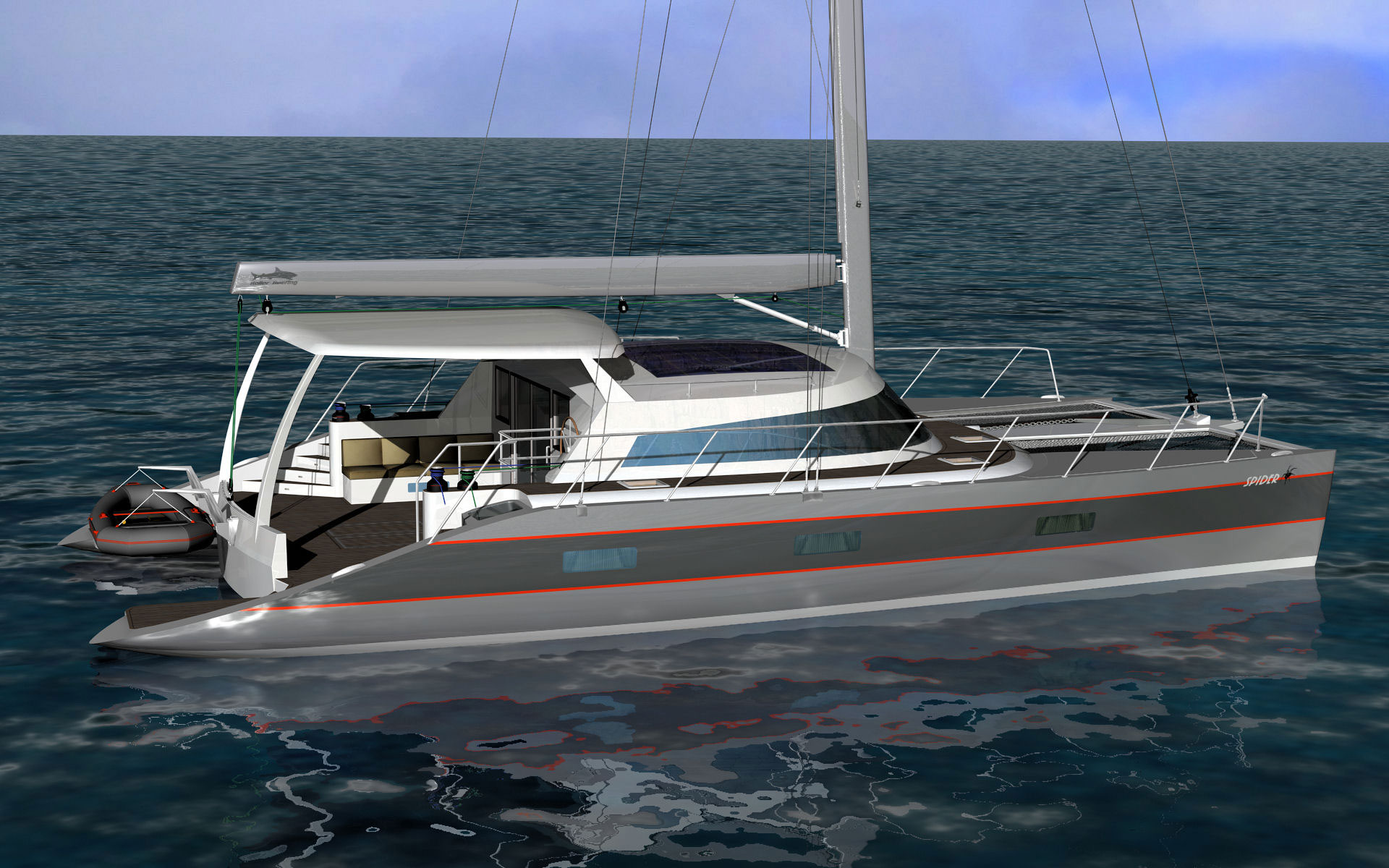 Sailing Catamaran for FSX by Deltasim Studio