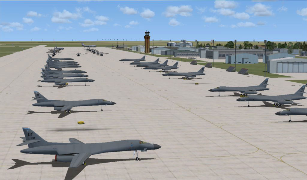 Dyess AFB Scenery For FSX/P3D By Team SDB