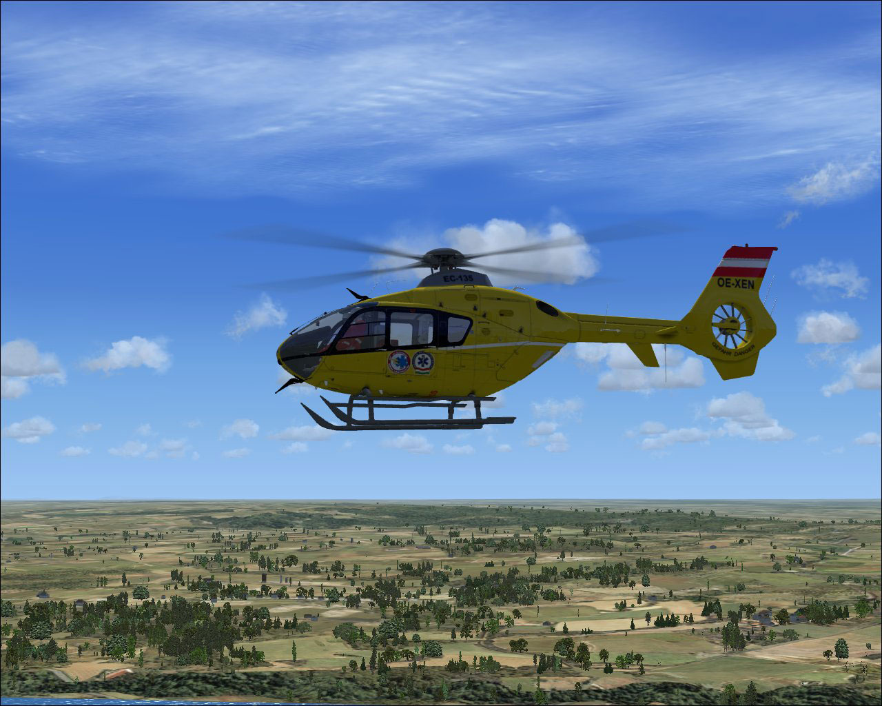 Fsx eurocopter ec 135 specs
