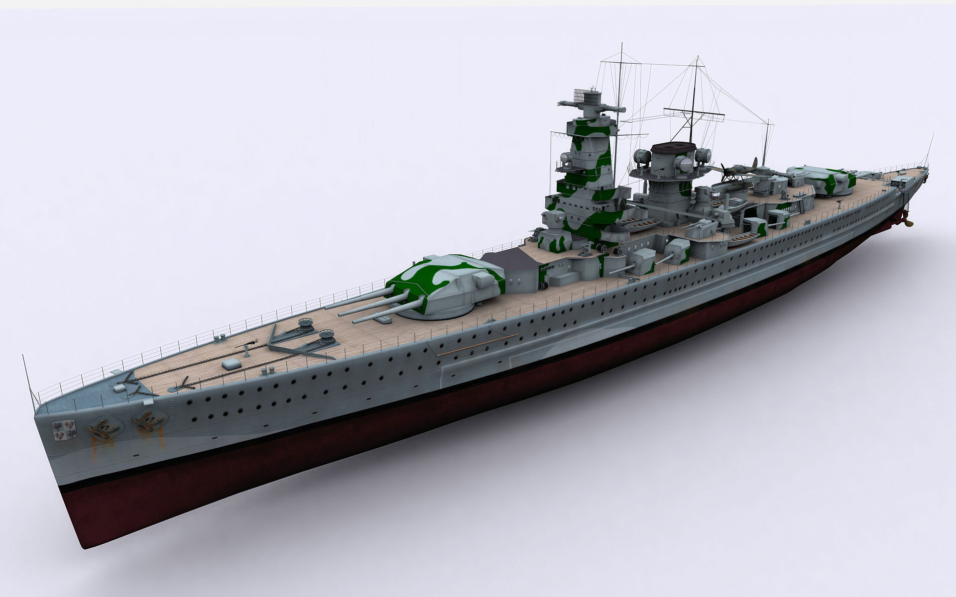 Admiral Graf Spee Battleship for FSX by Deltasim Studio