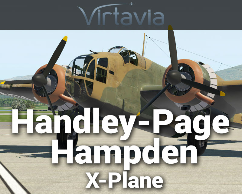 Handley Page Hampden For X Plane By Virtavia