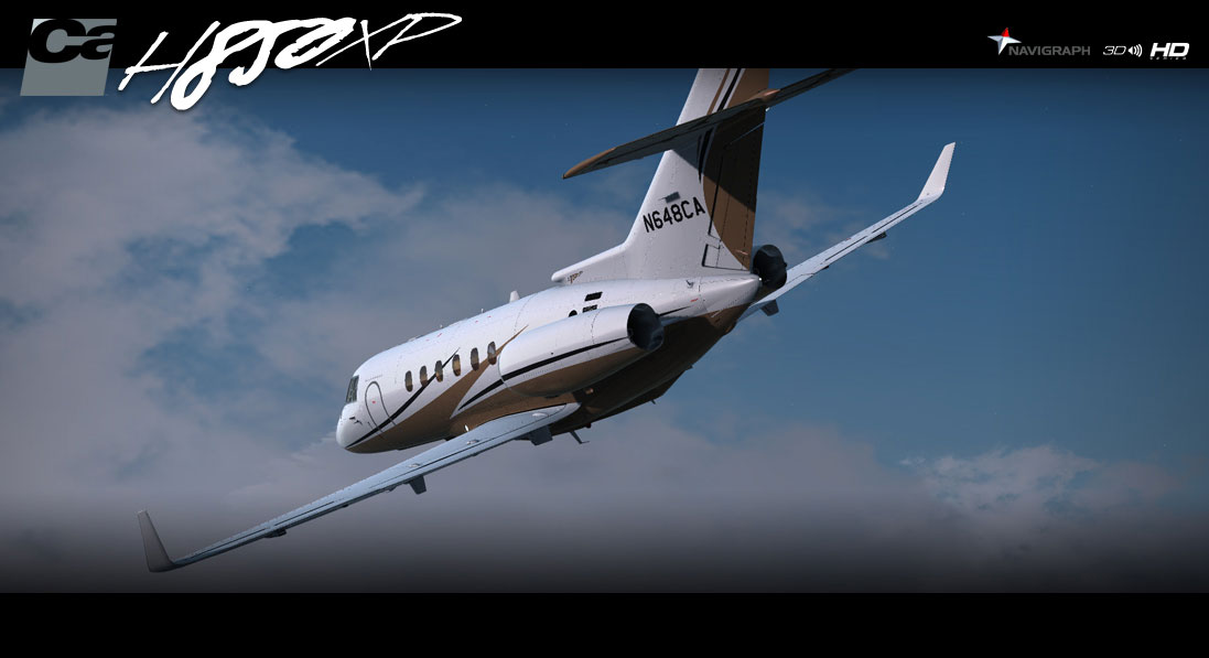 Hawker 850XP H25B HD Series for FSX/P3D by Carenado