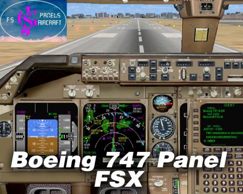 Boeing 787 Panel for FSX/P3D by JSGPANELS