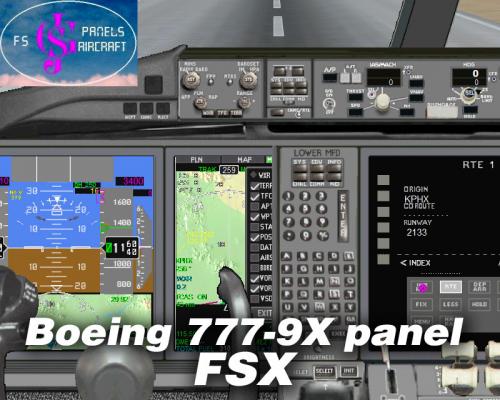 Boeing 787 Panel for FSX/P3D by JSGPANELS