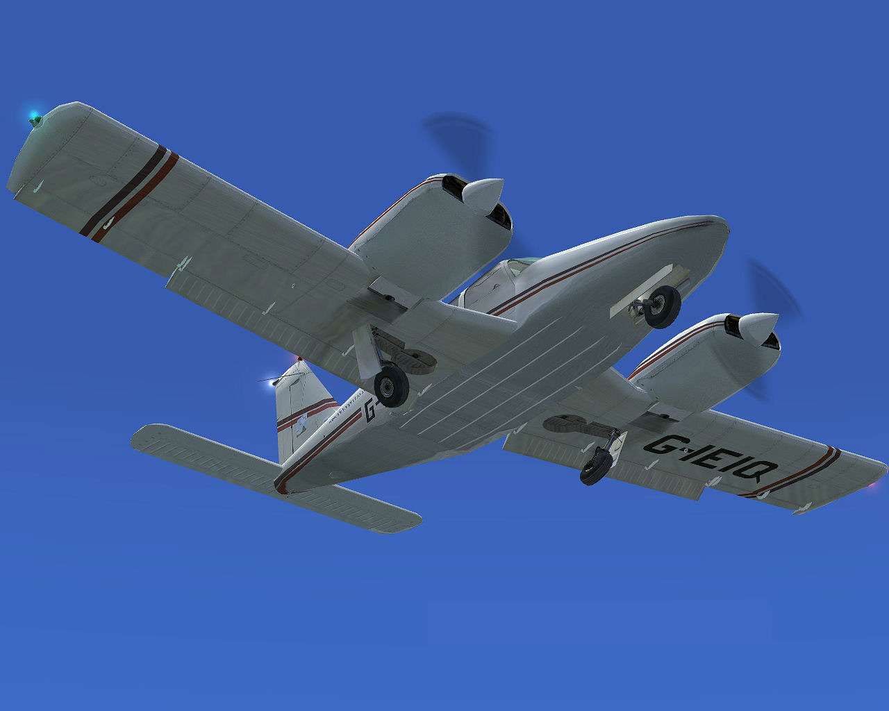 Flying Club Piper PA 34-200T Seneca II for FSX/FS2004 by Just Flight