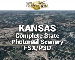 MegaSceneryEarth Kansas Complete State Photoreal Scenery