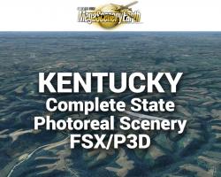 MegaSceneryEarth Kentucky Complete State Photoreal Scenery