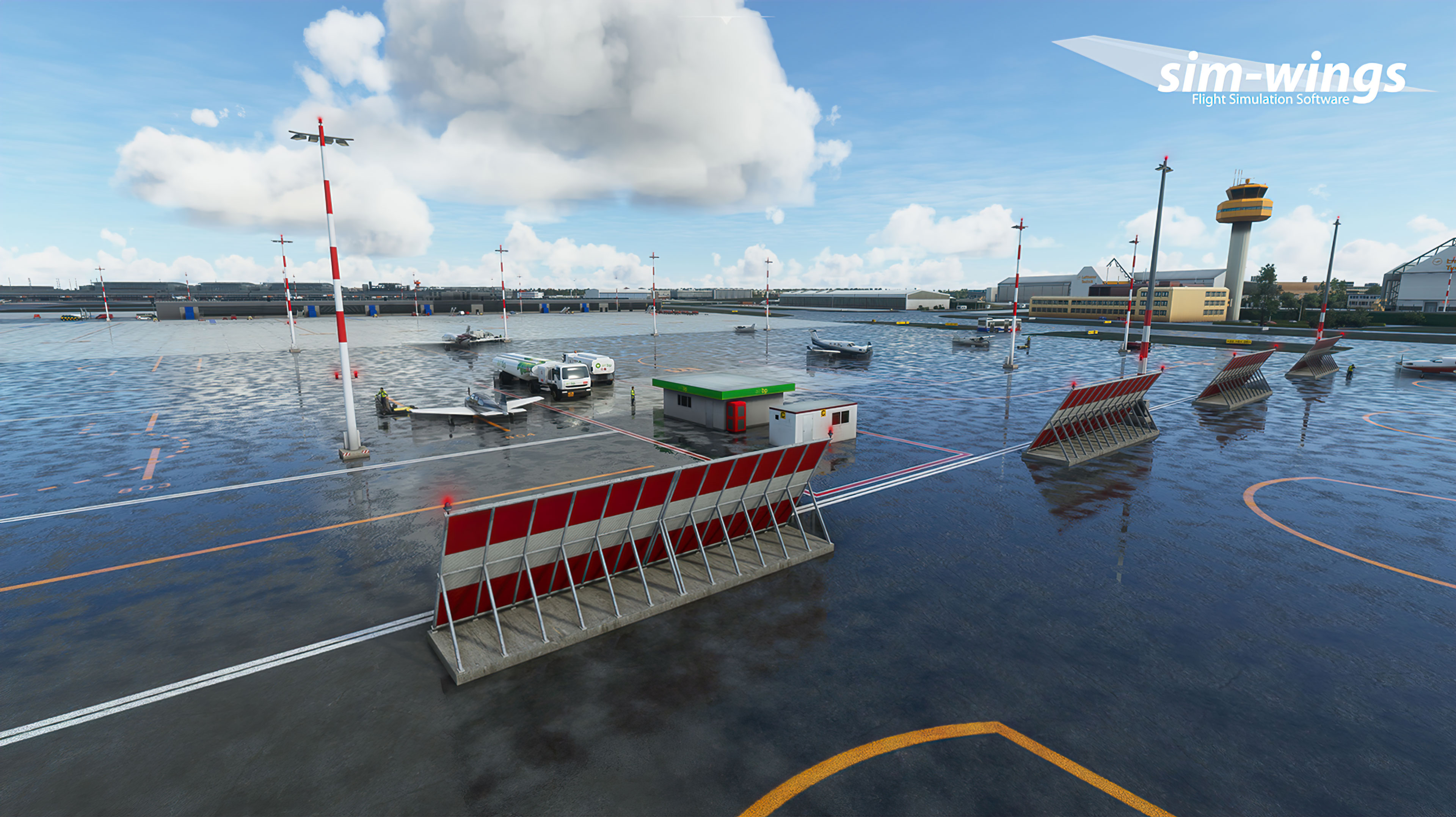 Hamburg Airport (EDDH) Scenery for MSFS by Aerosoft