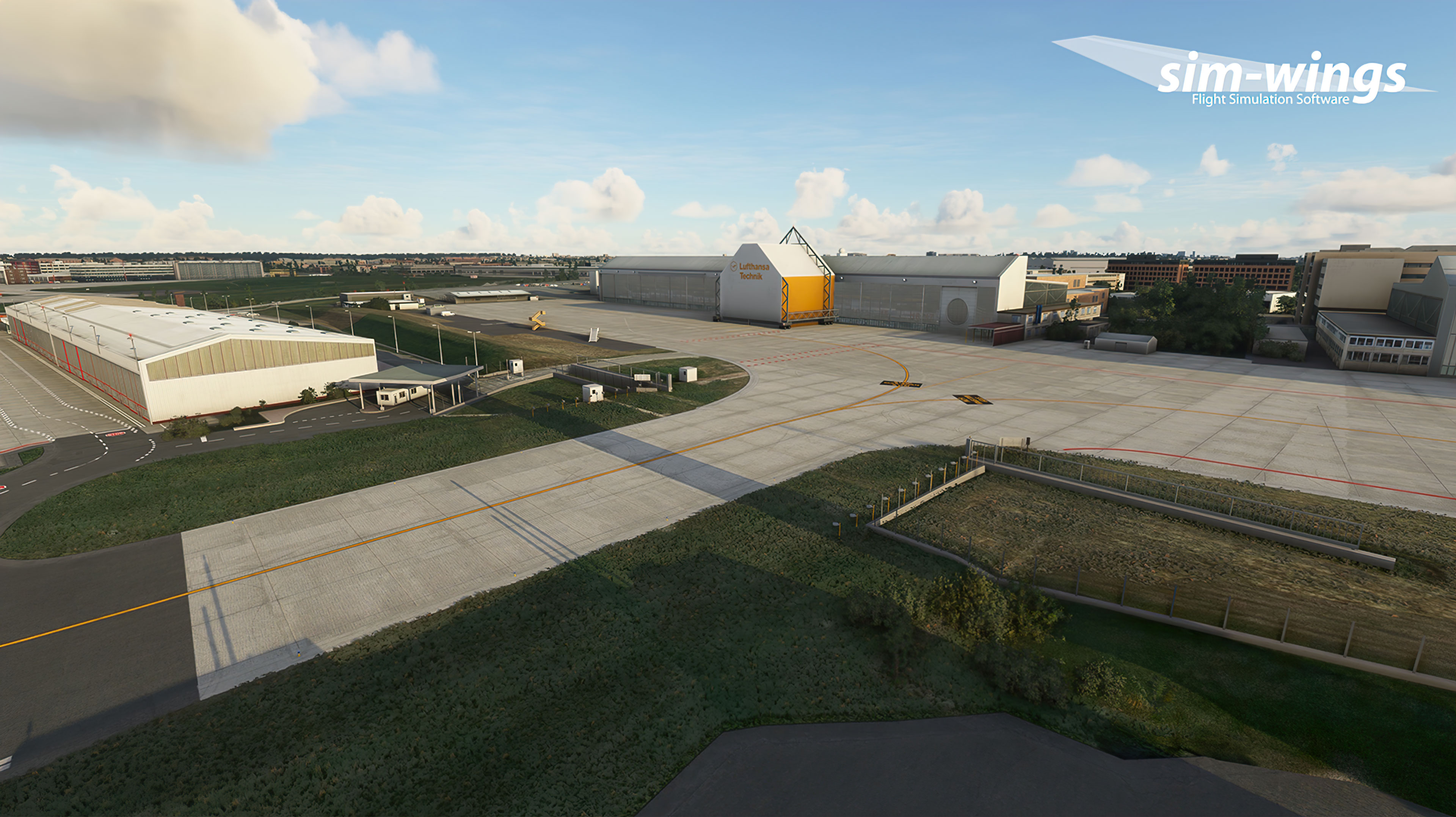 Hamburg Airport (EDDH) Scenery for MSFS by Aerosoft