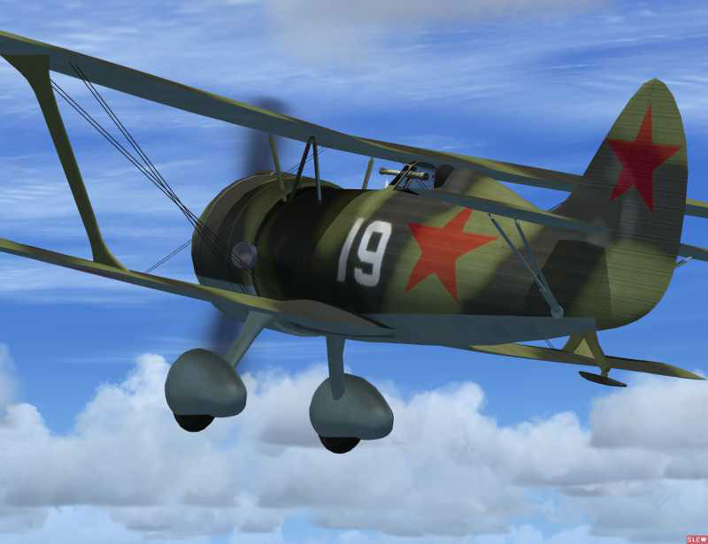 Polikarpov I-15 for FSX/FS2004 by First Class Simulations