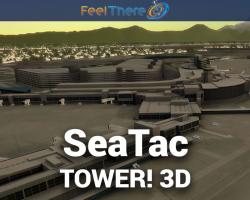 Seattle Tacoma International (KSEA) Expansion for Tower! 3D