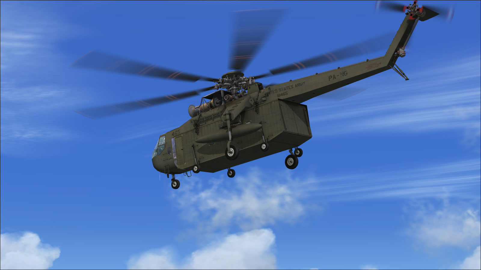 Sikorsky CH-54A Tarhe & Erickson S-64E Aircrane (Skycrane) for FSX by ...