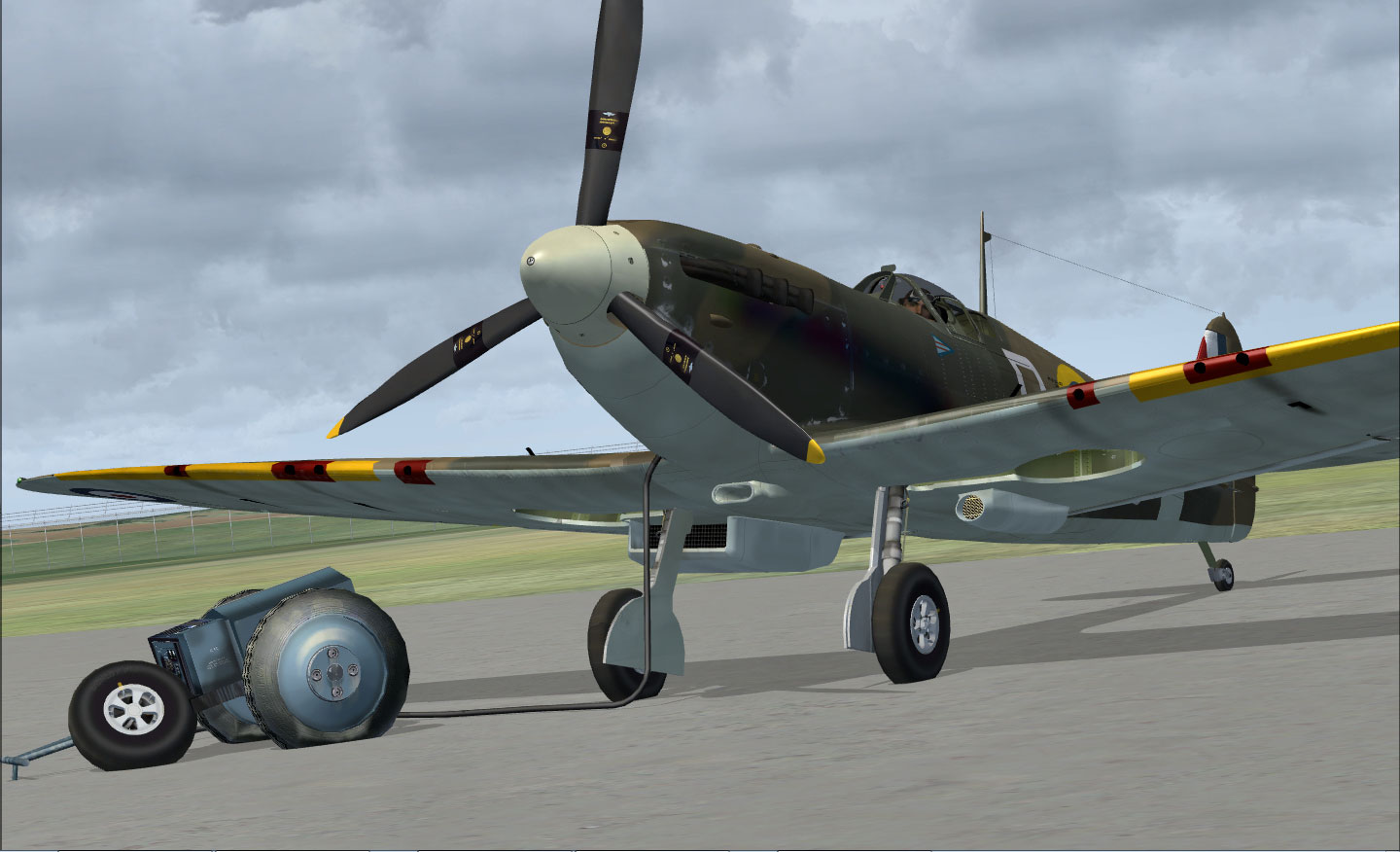 Spitfire Mk V Legends of Flight for FSX by Just Flight