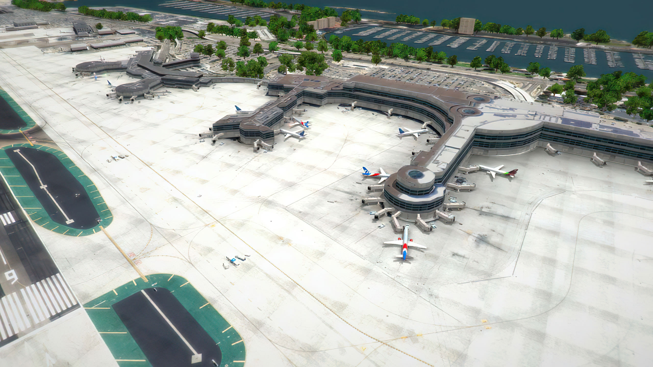 San Diego International (KSAN) Expansion for Tower! 3D by feelthere