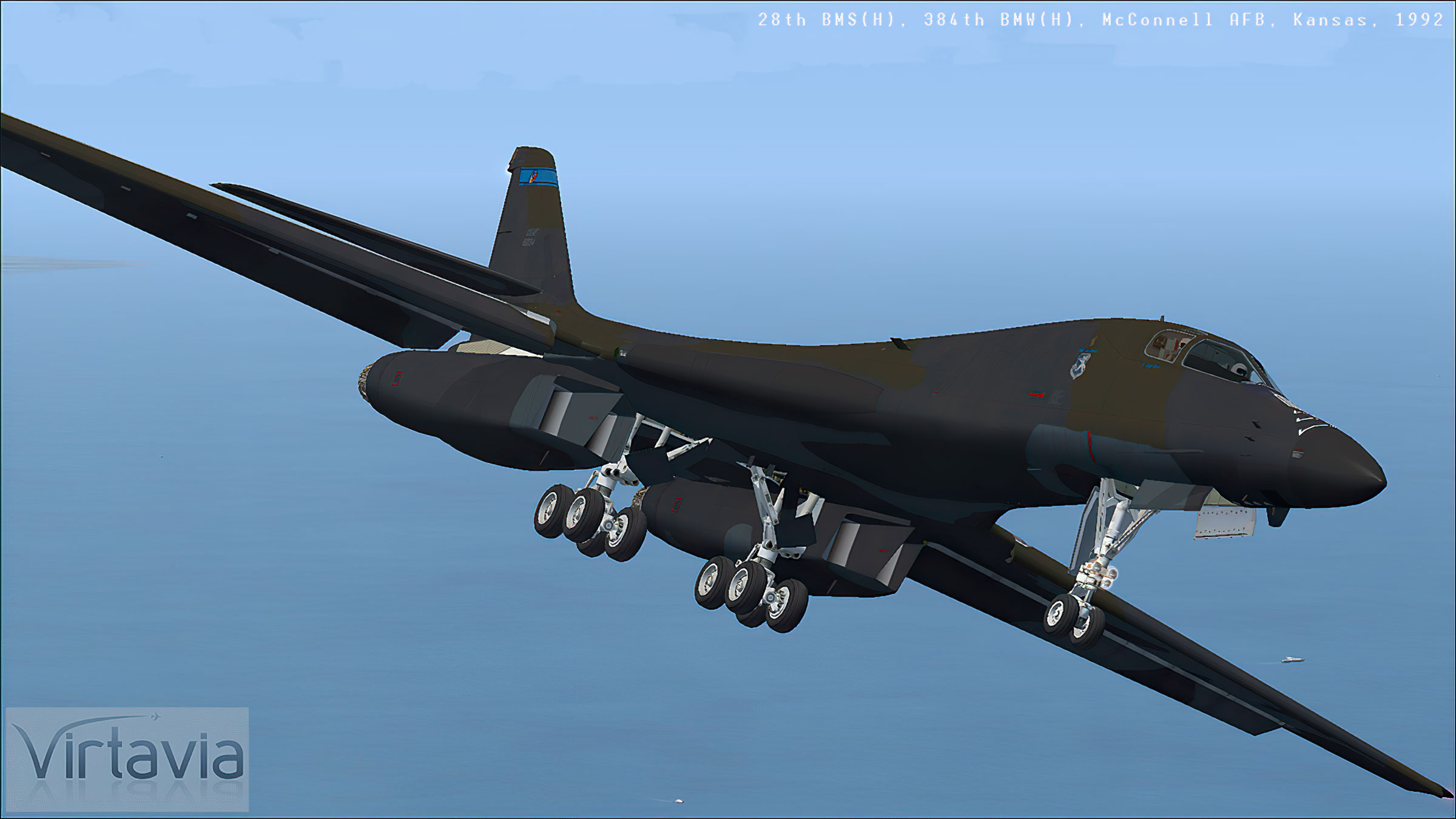 Rockwell B-1B Lancer For FSX By Virtavia