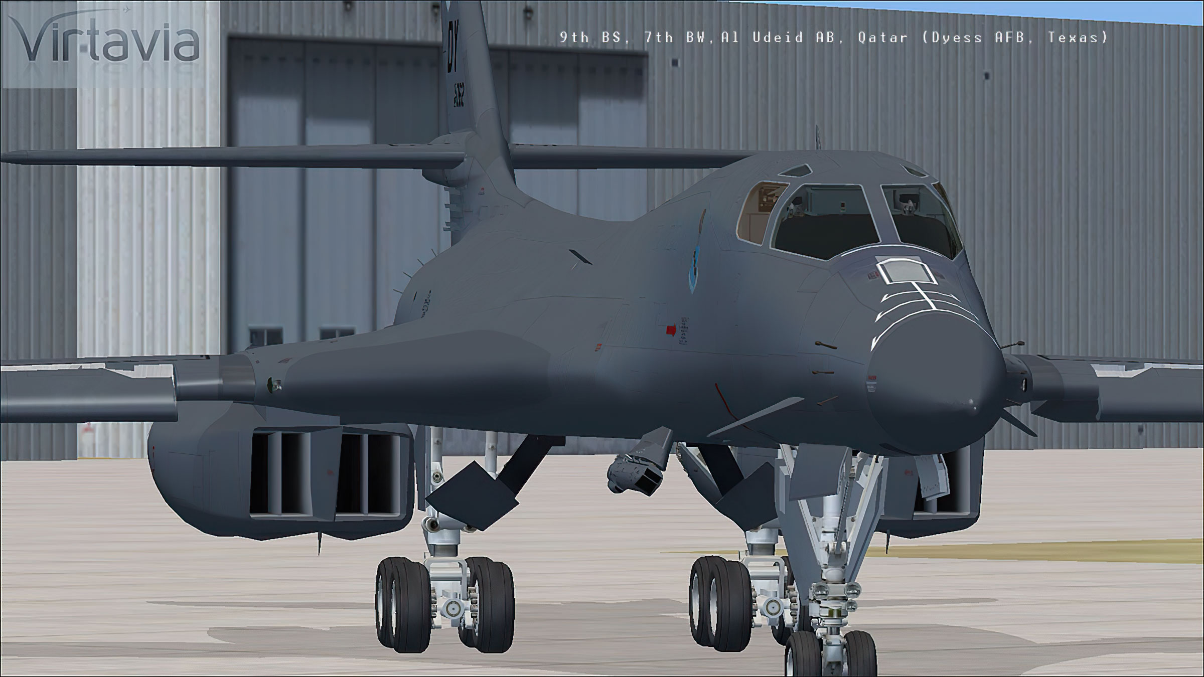 Rockwell B-1B Lancer For FSX By Virtavia