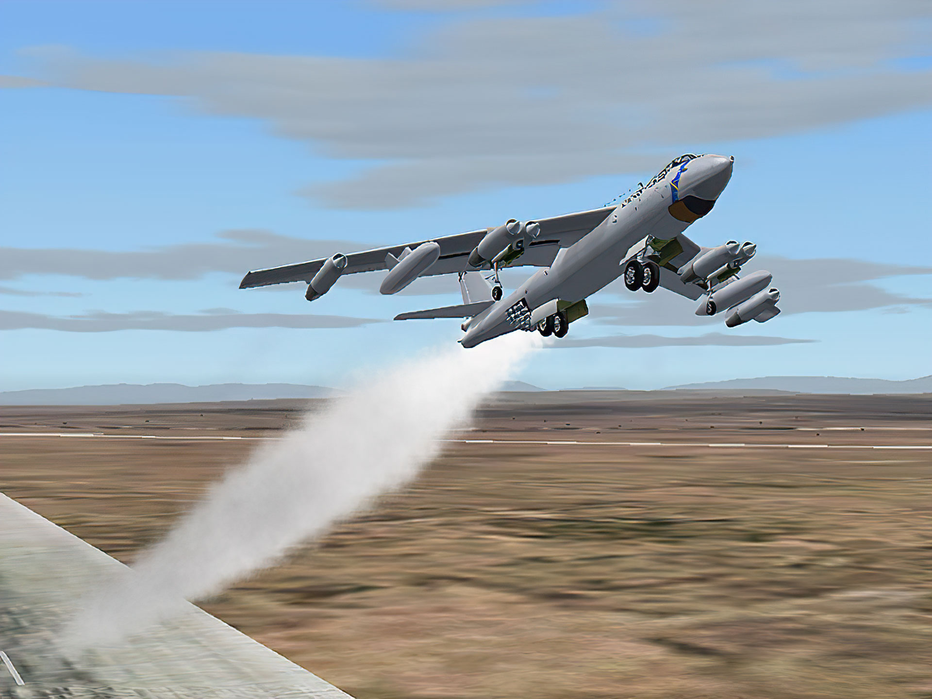 Boeing B-47E Stratojet For FSX/FS2004 By Virtavia