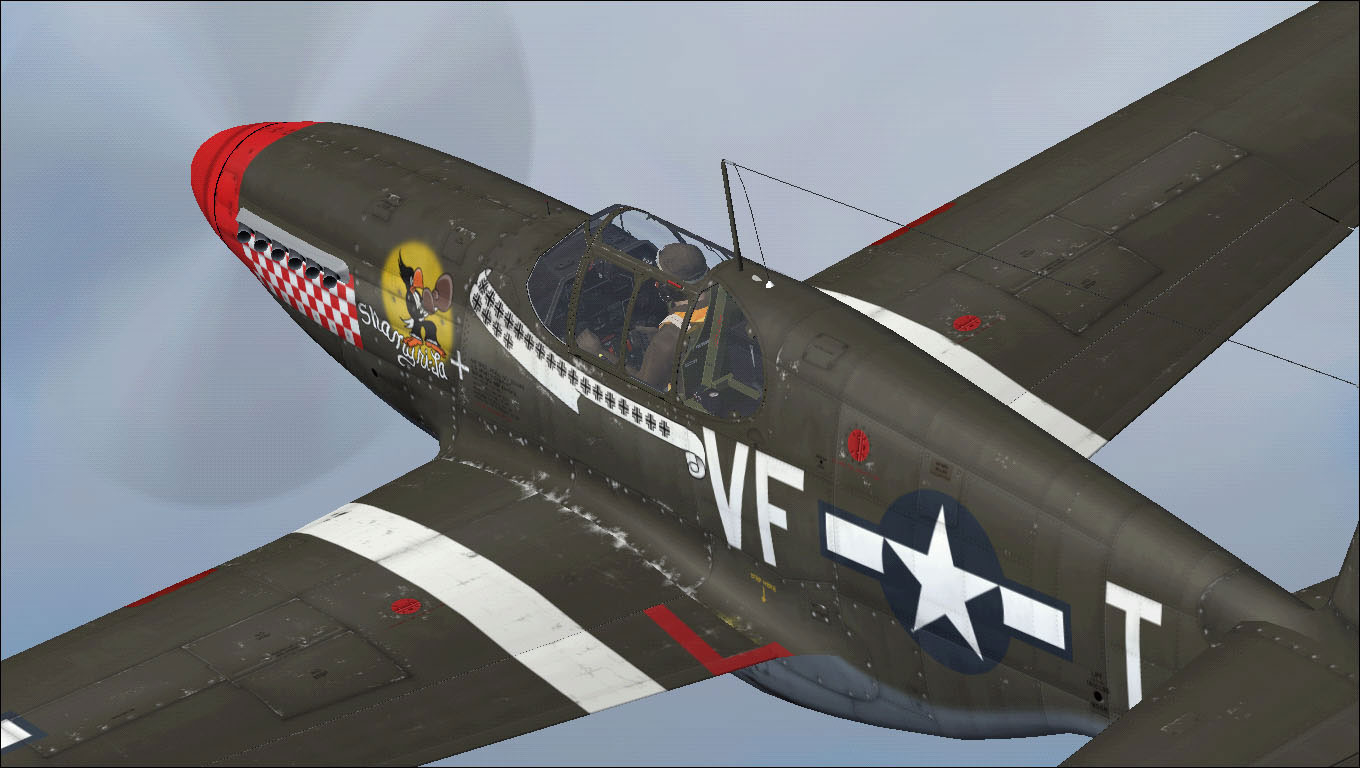 P-51 Mustang Fighter Leader for FSX by Warbirdsim